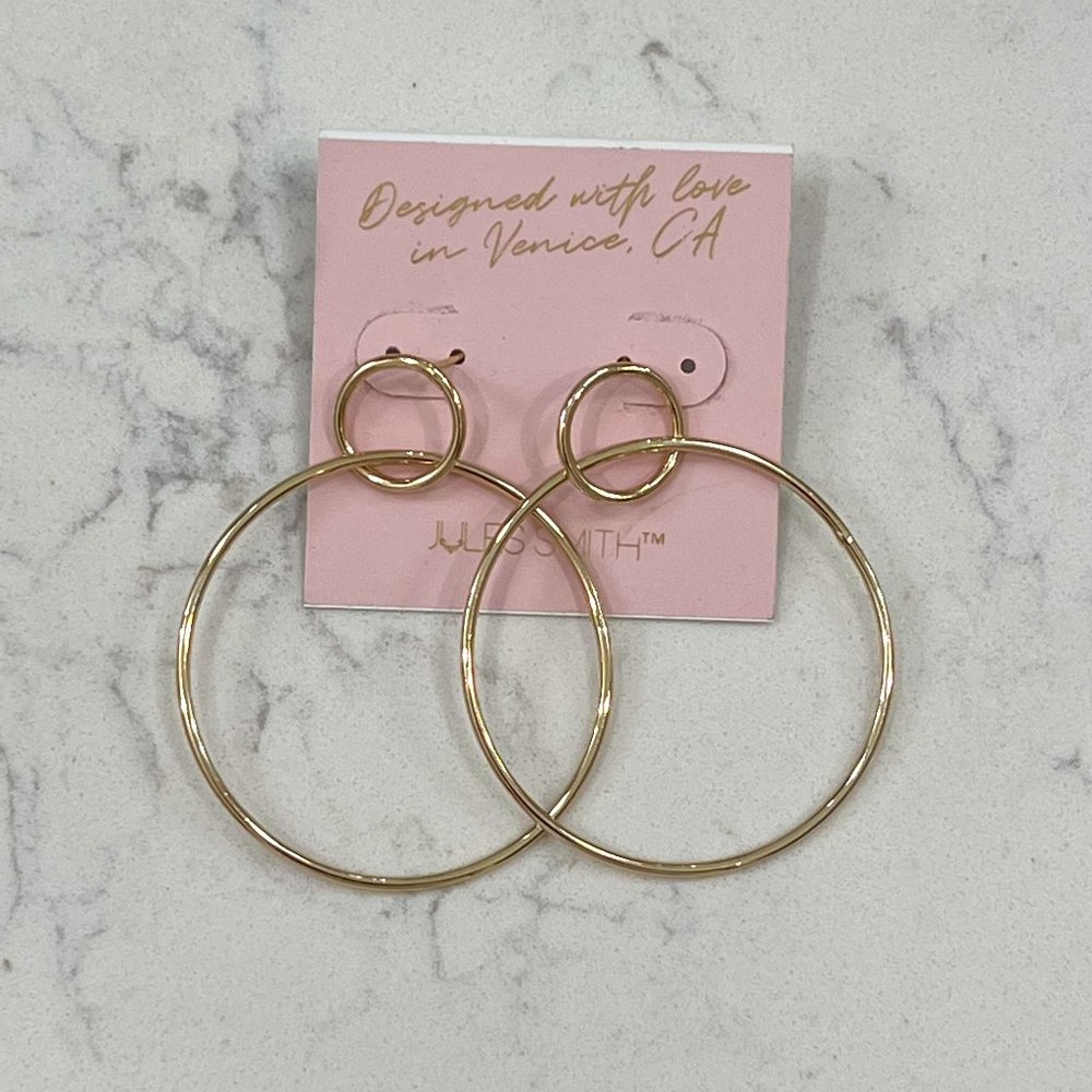 Circle Hoop Earrings
